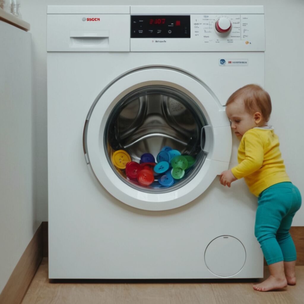 Bosch-Waschmaschine: Kindersicherung aktivieren und deaktivieren