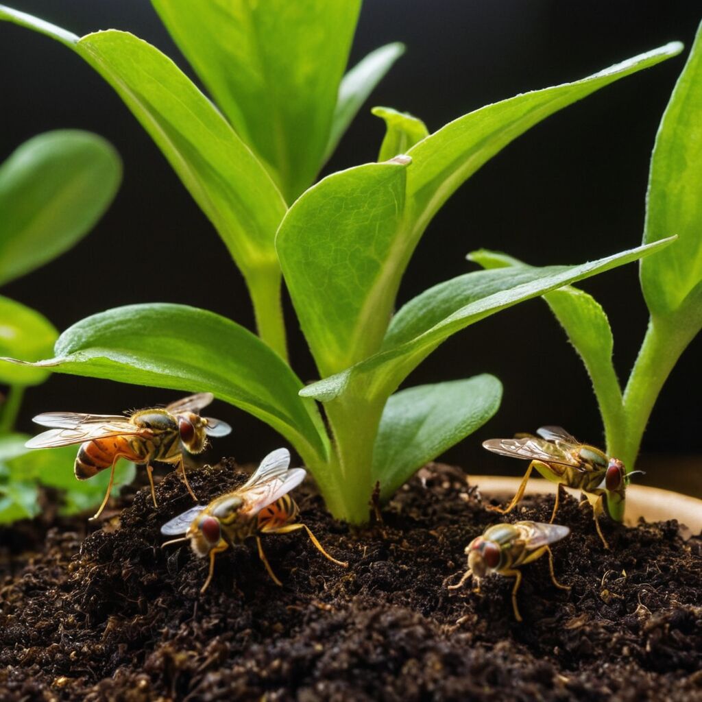 Fruchtfliegen in der Blumenerde: So wirst Du die Plagegeister los
