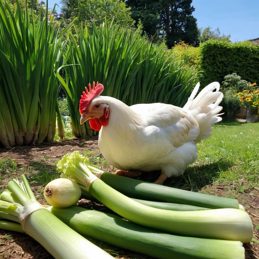 Dürfen Hühner Lauch essen? Wichtige Hinweise zur Ernährung