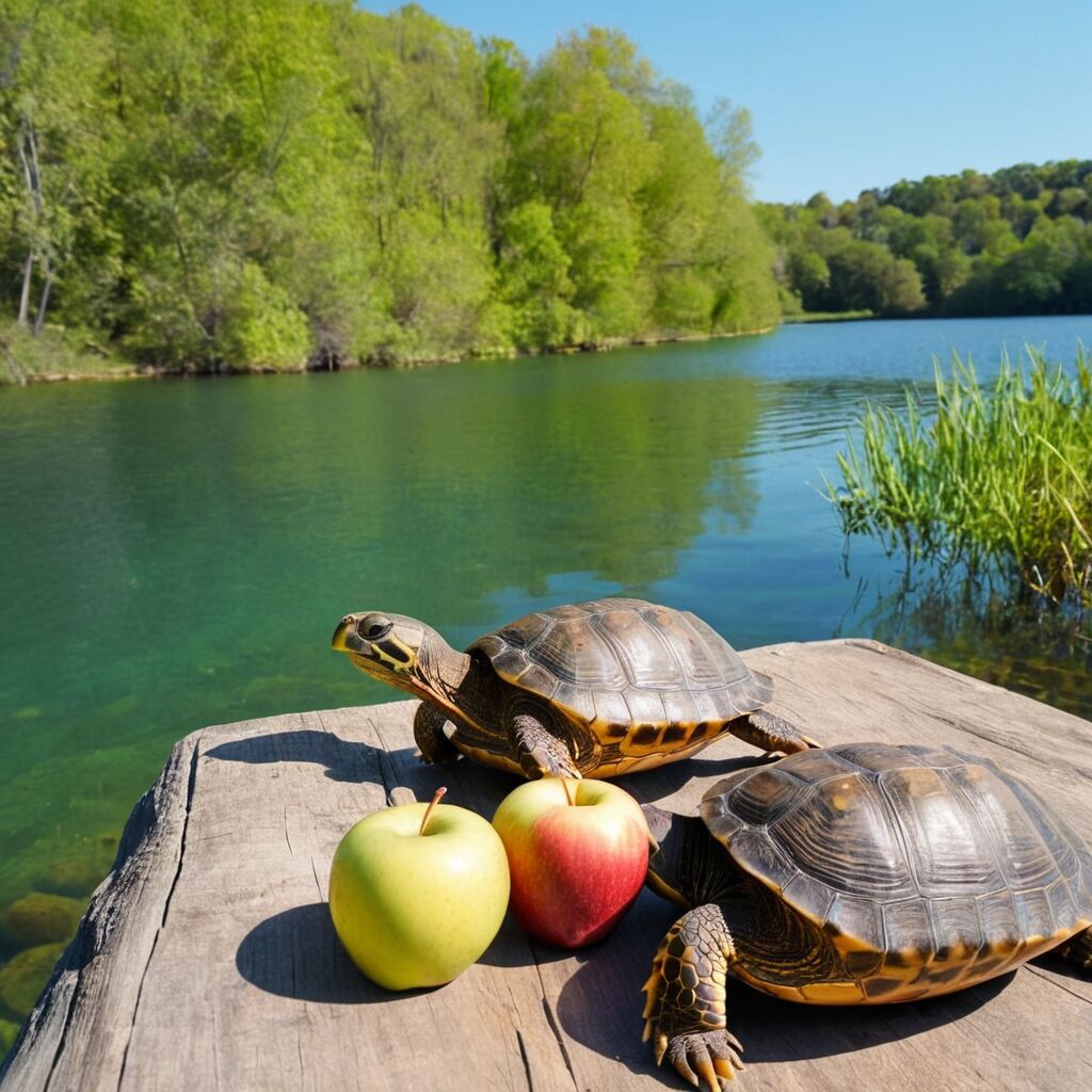 Dürfen Schildkröten Apfel essen? Das solltest Du wissen