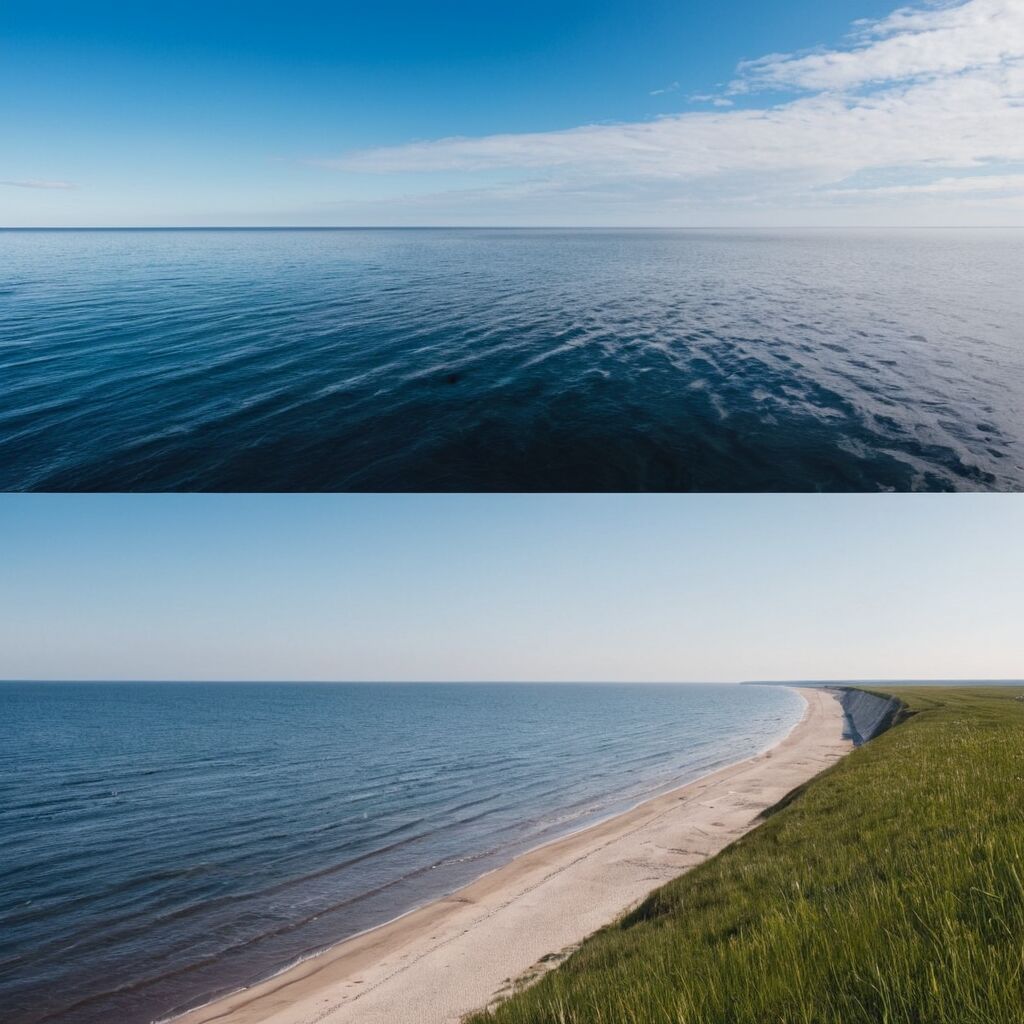 Fünf Unterschiede zwischen Nord- und Ostsee: Ein kurzer Überblick