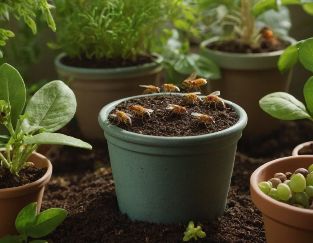 Fruchtfliegen in der Blumenerde: So wirst du die Plagegeister los