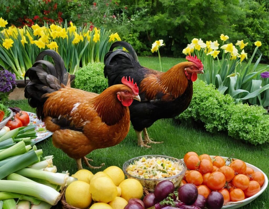 Dürfen Hühner Lauch essen? Wichtige Hinweise zur Ernährung