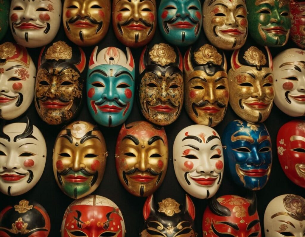 Japanische Masken: Die tiefere Symbolik und ihre kulturelle Bedeutung